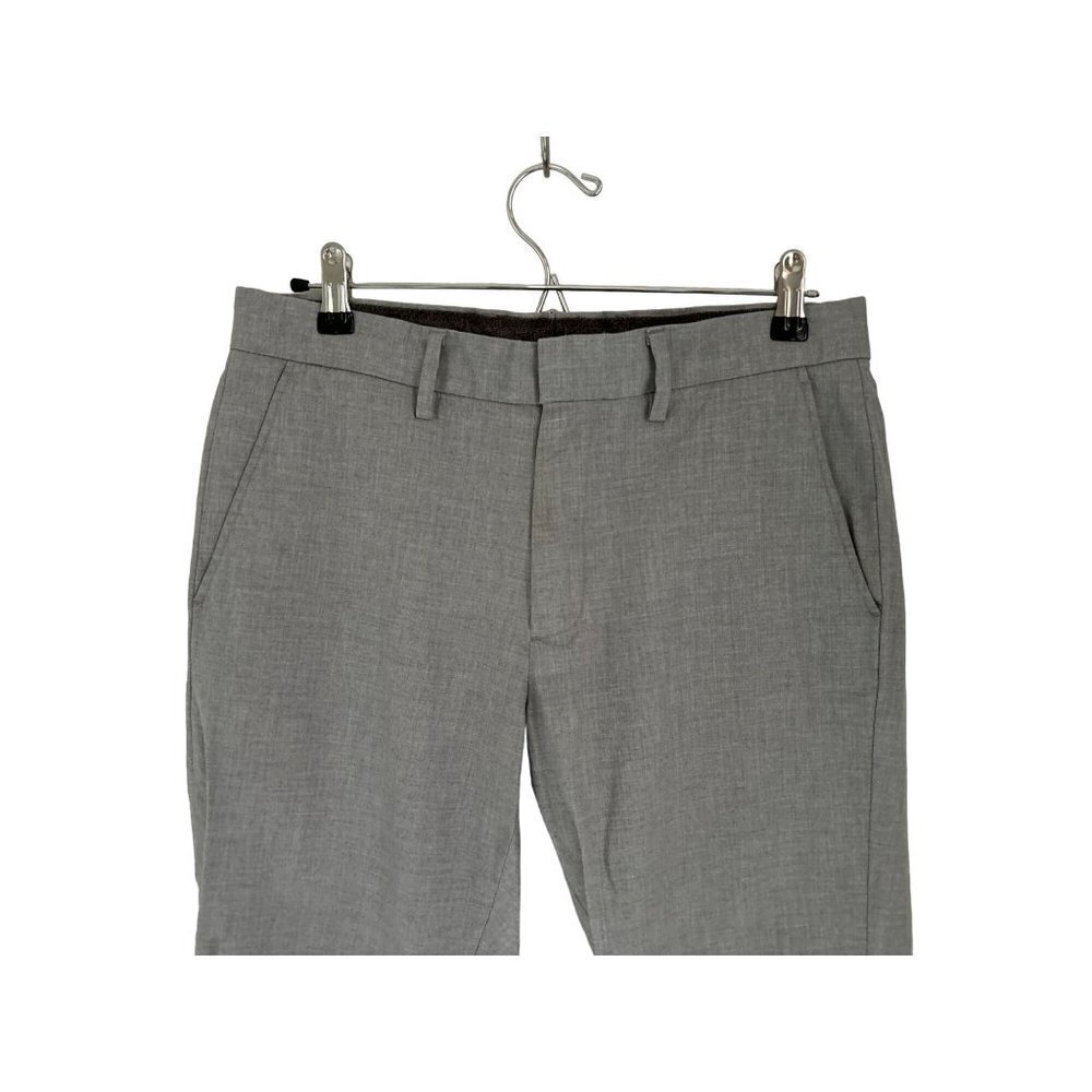 J.CREW BOWERY Slim Trousers Light Beige Pants 100% Cotton Size 31/30